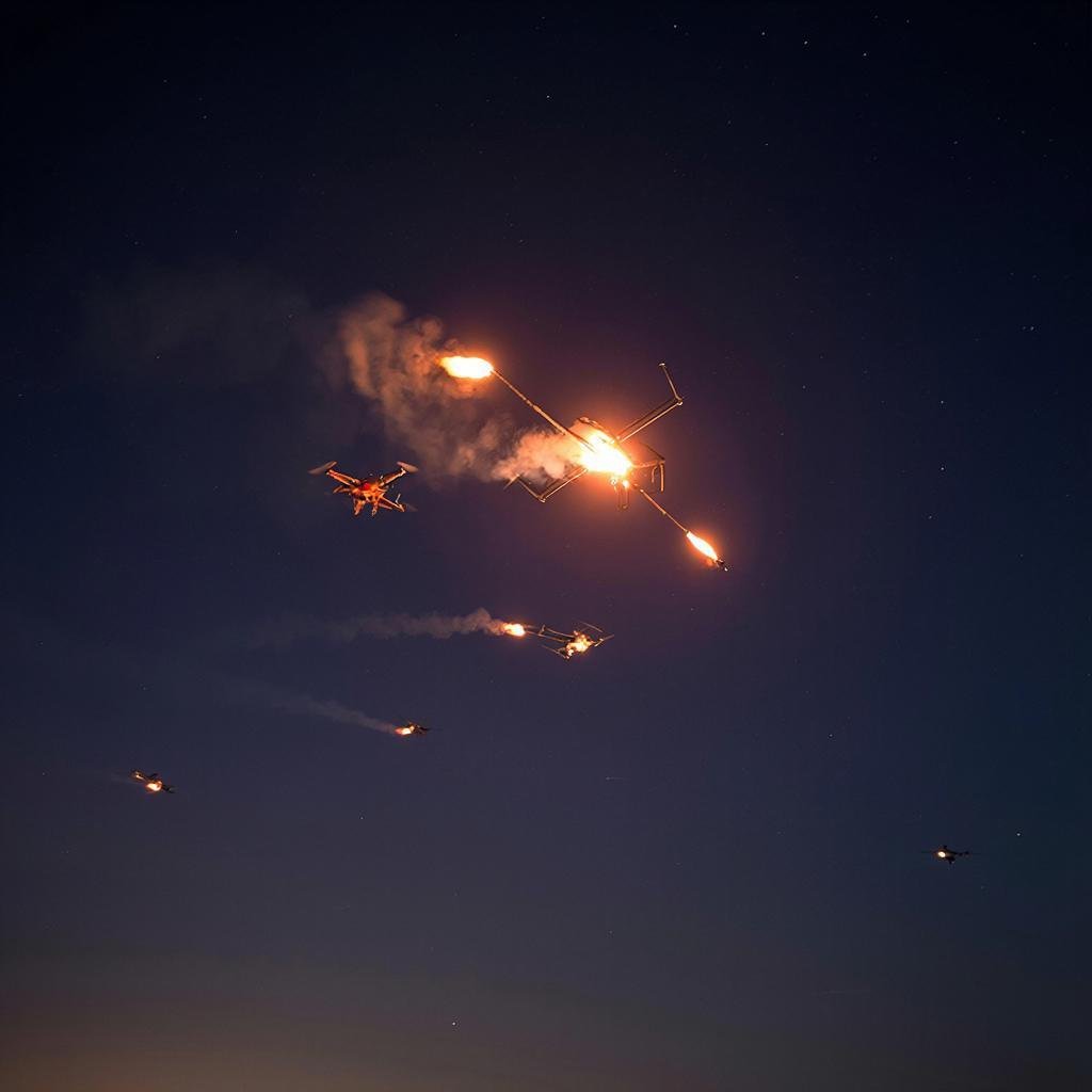 Массированная атака БПЛА на города Краснодарского края: последствия и меры безопасности