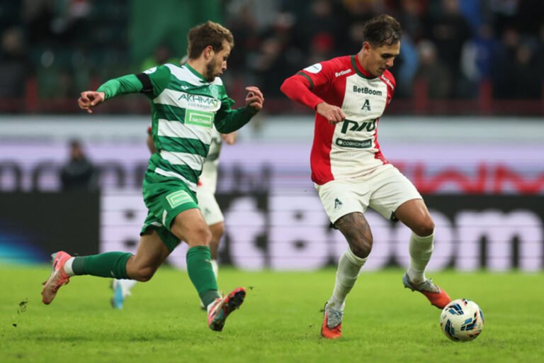 Московский «Локомотив» сыграл вничью с «Ахматом» в матче РПЛ