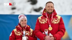 Незрячая лыжница из Перми Анастасия Багиян завоевала три золота на Паралимпиаде в Италии