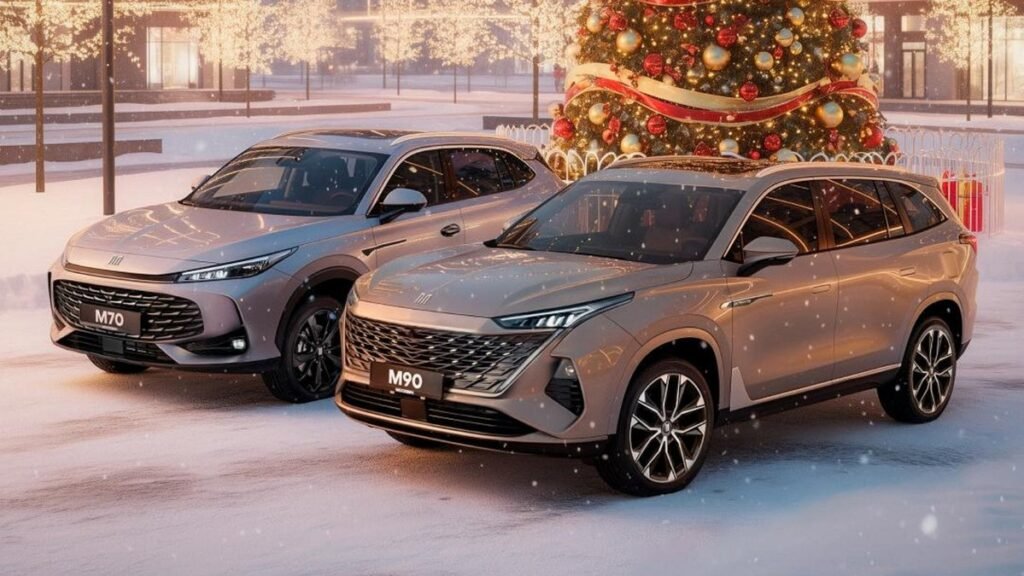 Новые кроссоверы «Москвич» М70 и М90: комплектации и цены