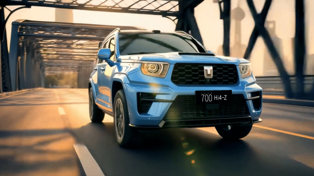 Представлен обновленный Tank 700 Hi4-Z в Китае