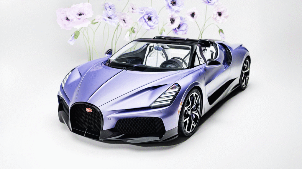 Представлен уникальный Bugatti Mistral Caroline