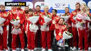 Российские паралимпийцы триумфально вернулись домой с Паралимпиады-2026