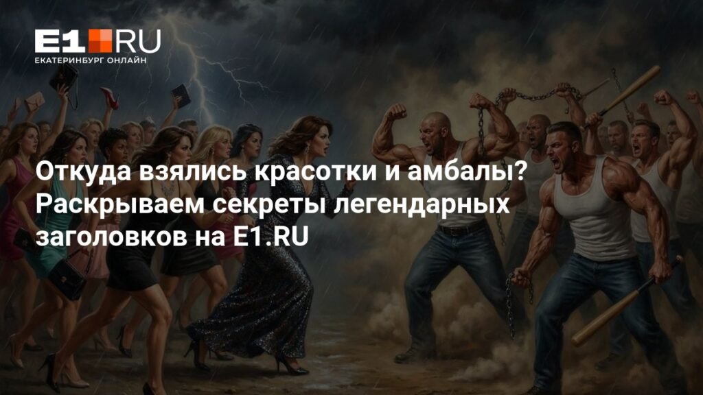Секреты легендарных заголовков E1.RU: красотки, амбалы и новости