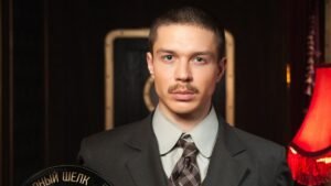 Съемки «Черного шелка»: Усатый Калюжный и Бикович в действии