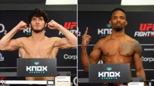 UFC в Лондоне: результаты взвешивания перед боем Евлоев - Мёрфи