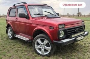 В Алтайском крае продают уникальную Ниву с мотором Toyota