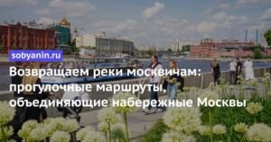 Возвращаем реки москвичам: благоустройство набережных Москвы