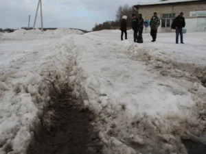 Жители Костеньков выживают без хлеба и дорог
