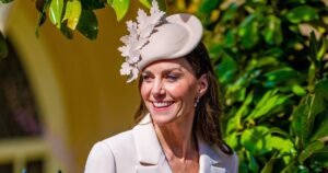 Кейт Миддлтон вернулась к семье на пасхальной службе после долгого лечения