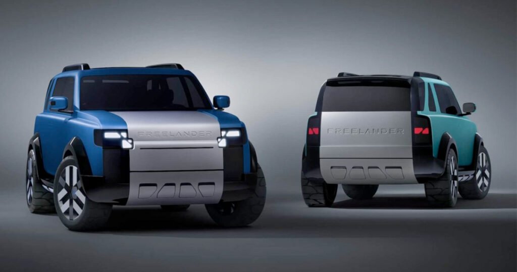 Концепт нового Freelander 97 от Chery и Land Rover представлен в Китае